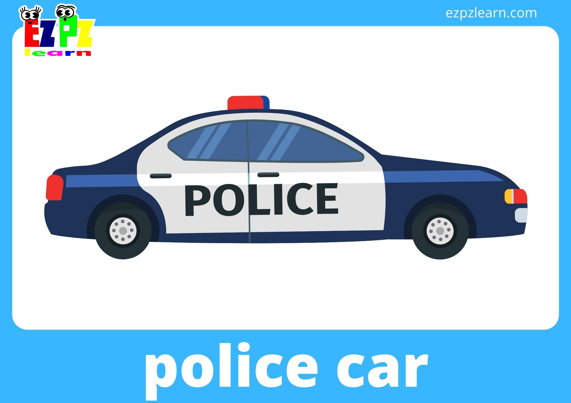 police car